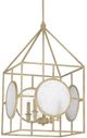 Wildwood Lamps Duxberry Clear/Crackle/Textured White Lantern-0