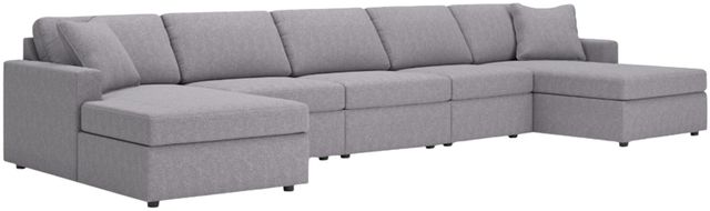 Signature Design by Ashley® Modmax 5-Piece Granite Double Chaise Sectional-0