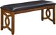 New Classic® Home Furnishings Gia Brown Dining Bench-0