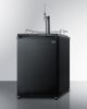 Summit® Commercial Series 5.6 Cu. Ft. Black Coffee Kegerator-4