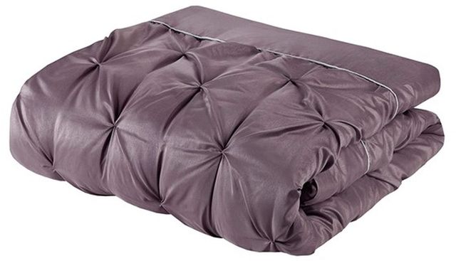 Olliix by Madison Park Essentials Plum Queen Joella 24 Piece Room in a Bag-1