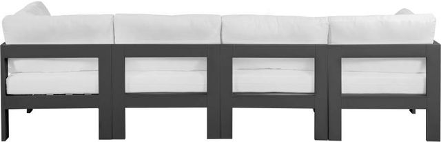 Meridian Furniture Nizuc White Outdoor Patio Modular Sofa-3