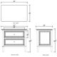 Bramble Vivienne Large Bedside Table-2