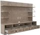 Liberty Furniture City Scape Burnished Beige Entertainment Center with Piers-1