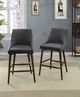Mazin Furniture Fillmore Charcoal 24 Inch Counter Side Dining Chair-4