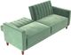 dhp furniture® Pin Light Green Futon-2