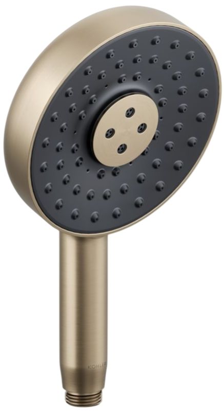 KOHLER® Statement® Vibrant Brushed Bronze 2.5 GPM Round 3-Function Handshower-0