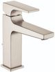 Hansgrohe Metropol Brushed Nickel 1.2 GPM Single-Hole Faucet with Lever Handle and Pop-Up Drain-0