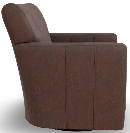 Best® Home Furnishings Customizable Caroly Leather Swivel Glider Chair-2