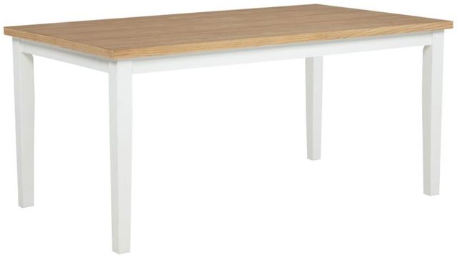Coaster® Andrews 7-Piece Light Ash/White Dining Set-1