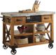 ACME Furniture Kailey Antique Oak Kitchen Cart-3