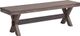 Urban Collections by Yutzy Woodworking Cross Trestle Wormy Maple Dining Bench-0