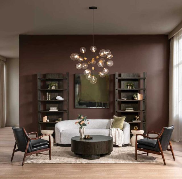 Classic Home Kiannah Jet Black Accent Chair-1