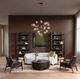 Classic Home Kiannah Jet Black Accent Chair-1
