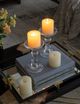 A & B Home 4-Piece White Candle Set-5