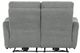 Homelegance® Edition Dove Gray Power Reclining Loveseat with Power Headrest-4