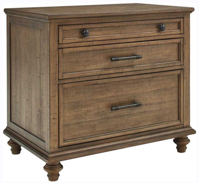 aspenhome® Hensley Honey Workstation Combo File Cabinet