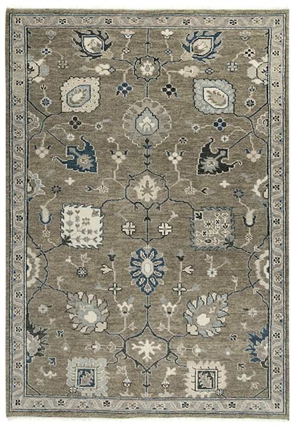 Rizzy Home Ashton Brown 8'x10' Rectangular Rug-0