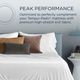 Tempur-Pedic® TEMPUR-ProPerformance™ 4-Piece White Moisture-Wicking California King Sheet Set-4