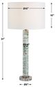 Uttermost® Jameis Blue Green Marbled Table Lamp-3