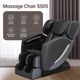 Real Relax Black Zero Gravity Full Body Massage Chair-2