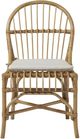 Universal Explore Home™ Escape-Coastal Living Home Sanibel Brown/Dover Natural Side Chair-3