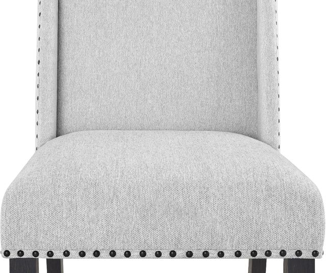 Crown Mark Vance 2-Piece Light Gray Dining Side Chair Set-3