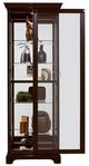 Pulaski™ PFC Deep Cherry Brown Two Way Sliding Door Curio-3