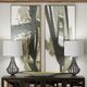 Harp & Finial® Connection I Black/Gray Framed Canvas Art-2