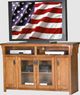 American Heartland Manufacturing Oak 59" TV Stand-1