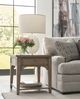 American Drew® Carmine Beatrix Latte Drawer End Table-1