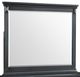 Elements International Bridgestone Black Dresser and Mirror-2