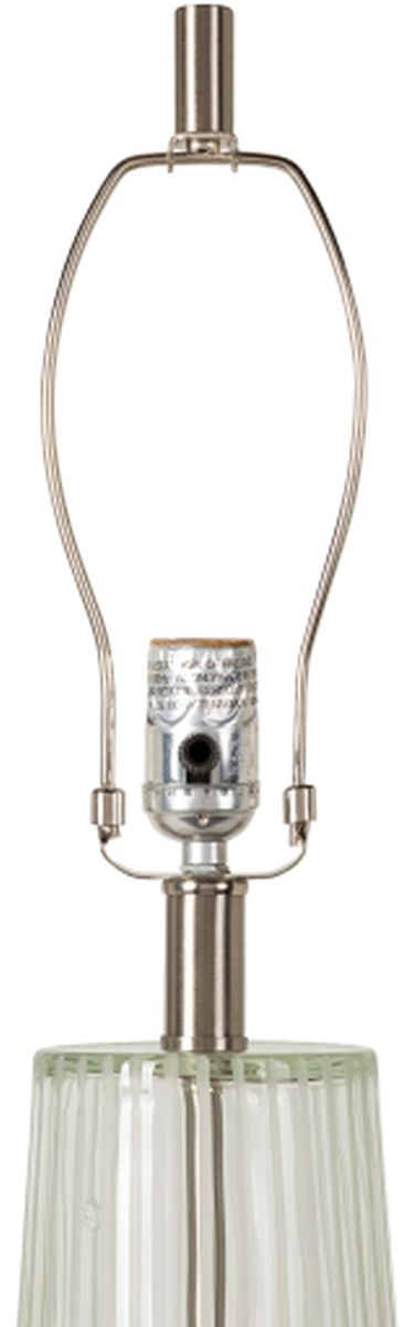 Surya Blawnox Brushed Steel/Gray Lamp-4