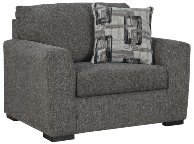 Signature Design by Ashley® Gardiner Pewter Chair and a Half-0