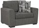 Signature Design by Ashley® Gardiner Pewter Chair and a Half-0