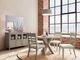 Riverside Furniture Bennett Frosted Gray Round Dining Table-1