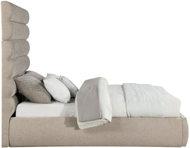Meridian Furniture Adam Beige 71'' Queen Upholstered Panel Bed-2