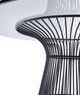 VIG Furniture Modrest Chandler Black/Clear/Stainless Steel Dining Table-4