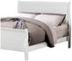 Furniture of America® Louis Philippe White Full Sleigh Bed-1