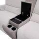 Parker House® Stellar 6-Piece Bloke Cotton Modular Power Reclining Sectional with Power Adjustable Headrests-3