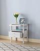 Brassex Inc. White Oak Accent Table-2