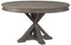 Mazin Furniture Cardano Driftwood Light Brown Round DIning Table-1