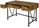 Coaster® Analiese 2-Piece Rustic Nutmeg Office Desk Set-5