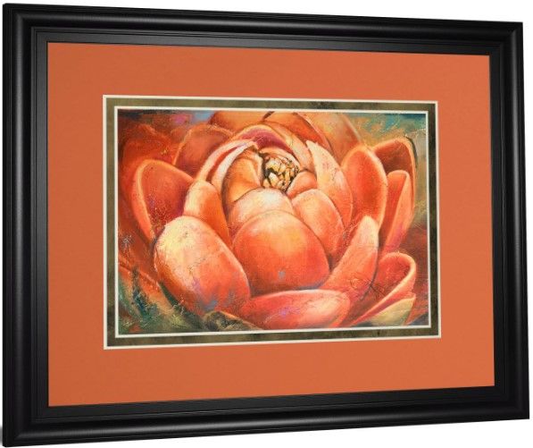 Classy Living Patricia Pinto Red Lotus Il 34" Wall Art-3