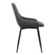 Armen Living Mia Gray Dining Chair-2
