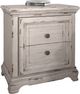 American Woodcrafters 1910 Providence Antique White Nightstand-0