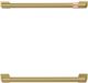 Café™ Brushed Brass Under The Counter Refrigerator Handle Kit-0