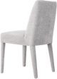 Jofran Inc. Urban Archive Wilson Platinum Upholstered Dining Side Chair-4