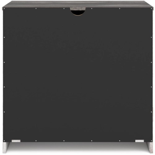 Signature Design by Ashley® Shawburn Dark Charcoal Gray/White Chest of Drawers-4
