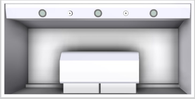 Vent-A-Hood® 48" Wall Mounted Range Hood-White-2